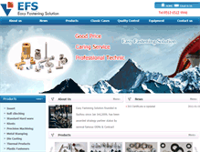 Tablet Screenshot of easyfastening.com